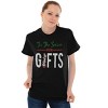 Christmas Tis The Season Presents Graphic T Shirt Men or Women Brisco Brands - 4 of 4