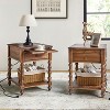 Esther 26 Tall End Table with Built-in Charging Outlets Set of 2|ARTFUL LIVING DESIGNS - 2 of 4