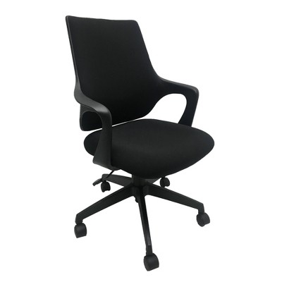 Wesley Mid Back Ergonomic Office Chair Black - X Rocker