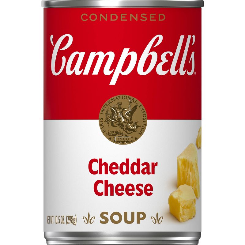 Campbell&#39;s Condensed Cheddar Cheese Soup - 10.5oz, 1 of 15