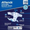 Attends Bariatric Incontinence Disposable Briefs, Multiple Sizes, SecureGrip Tab Closure, Ultimate Absorbency Core and Leakage Protection - 4 of 4