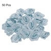 Unique Bargains Polyester Lightweight Texture Durable Ribbon Roses 50 Pcs - 3 of 4