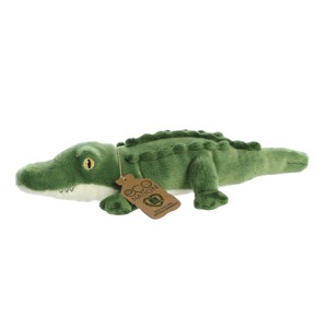 Aurora Large Alligator Eco Nation Eco-Friendly Stuffed Animal Green 14" - 1 of 4