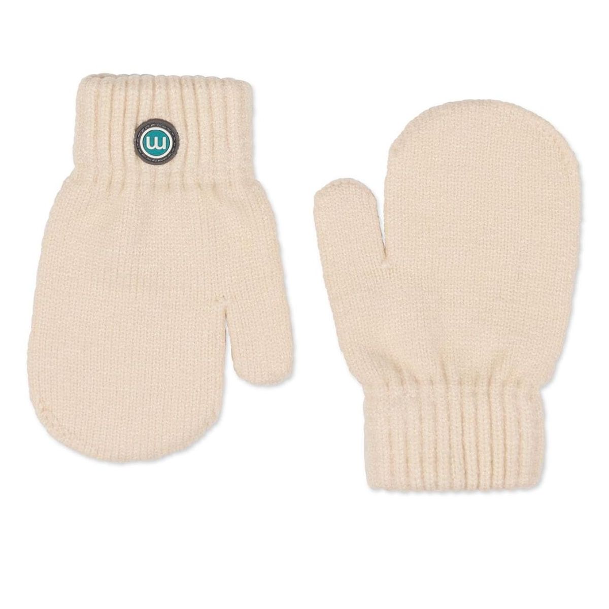 Memoi Kids Cozy Rayon-Blend Basic Ribbed Knit Mittens - thumbnail 5