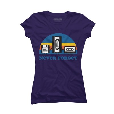 Junior's Design By Humans Never Forget By Tingsy T-Shirt