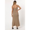 Petal and Pup Henry Striped Midi Dress - 3 of 4