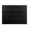 ACEPANO 8-Drawer Dresser with Large Fabric Drawers-Black - 2 of 4