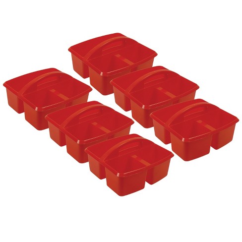 Romanoff Products Small Utility Caddy - 6 / Red