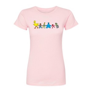 Women's - Sesame Street - SS Group Fitted Graphic T-Shirt - 1 of 1