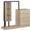 Whisen Wardrobe with 4 Drawers and 3 Shelves - 3 of 4