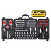 Apollo Tools 101pc Mechanics Tool Kit DT0006 Red: Steel & Plastic, Comfort-Grip, Interchangeable Bits, Easy Storage - 4 of 4
