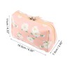 Unique Bargains Women's Floral PVC Portable Small Makeup Bag 1 Pc - 2 of 4