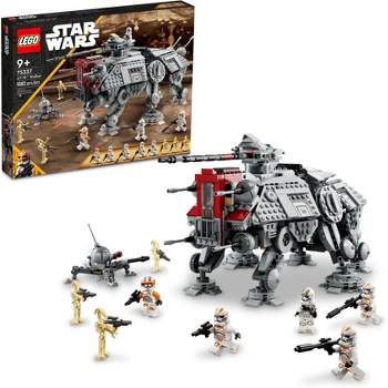 LEGO Star Wars at-at Walker 75288 Building Toy, 40th Anniversary  Collectible Figure Set, Room Décor, Gift Idea for Kids, Boys & Girls with 6