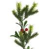 Northlight Holly Berries and Pine Artificial Christmas Garland - 6' - Unlit - 4 of 4