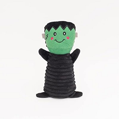 ZippyPaws - Halloween Colossal Buddie - Soft Squeaker Plush Dog Toy with Unique Sound - Frankenstein's Monster