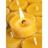 Pure Beeswax Tealight Candles Set of 12 - Handmade Beeswax Candles Natural Burns up to 3.5 Hours - Beeswax Tea Lights Candles - 4 of 4