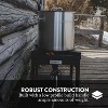 GasOne B-5350-RED 275K BTU Rugged Propane Burner Outdoor Cooker With 0-20 PSI Regulator with Pressure Gauge For Outdoor Cooking, Turkey Fry, Black - 4 of 4