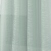 RT Designers Collection Dexter Linen Texture Grommet Sheer Light Filtering Window Curtain Panel 54" x 90" Teal - 4 of 4