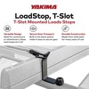 Yakima LoadStop Steel T-Slot Truck Crossbar Accessory with Built in Tie-Down Points Handles up to 250 Pounds, Black (Set of 4) - 2 of 4