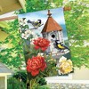 Home Sweet Birdhouse Spring House Flag Floral 28" x 40" Briarwood Lane - 4 of 4