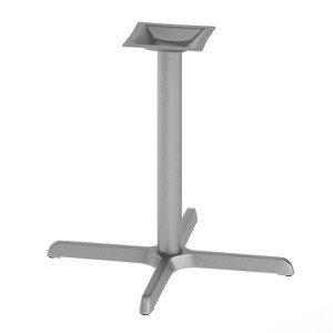 Flash Furniture 30'' x 30'' Restaurant Table X-Base with 3'' Dia. Table Height Column - 1 of 4