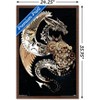 Trends International Steampunk Dragon Framed Wall Poster Prints - 3 of 4
