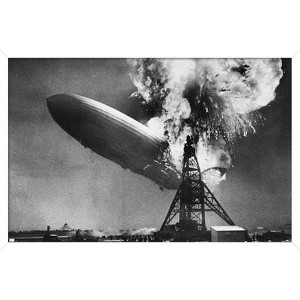 Trends International The Hindenburg Disaster Framed Wall Poster Prints - 1 of 4