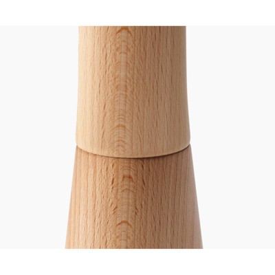 Joseph Joseph Milltop Beech Wood No-Spill Salt Mill: Kitchen Utensil Set, Natural Wood, Adult Kitchen Tools — фото 6