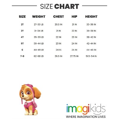 PAW Patrol Skye Chase Marshall July 4th Little Boys T-Shirt Red White & Brave 7-8 — фото 4