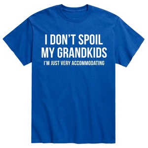 Men's - Instant Message - I Don't Spoil My Grandkids Short Sleeve Graphic T-Shirt - 1 of 4