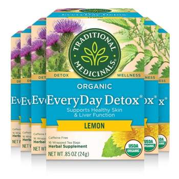 Traditional Medicinals Detox w/Lemon Tea - 16ct
