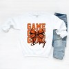 Simply Sage Market Coquette Basketball Bow Game Day Stacked Sweatshirt - 3 of 4