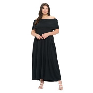 L I V D Women's Hayek Off Shoulder Maxi Dress - 1 of 3