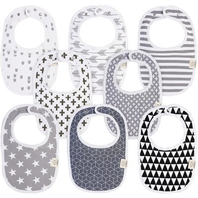 Keababies 8pk Organic Baby Bibs For Boy, Baby Drool Bib For Baby Boys ...