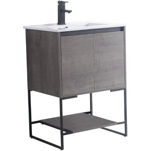 Fine Fixtures Bathroom Vanity and Sink, Knob Free Design - Urbania Collection - 1 of 4