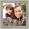 PosterPalooza | 19x19 Wide Barnwood Picture Frame, UV Acrylic, 6 Finishes - Grey, Brown, White, and Black - 2 of 4