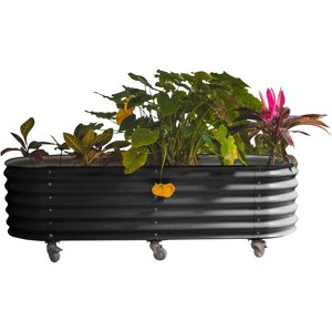 Acekool Self-Watering Raised Garden Bed - with Wheels - 1 of 2