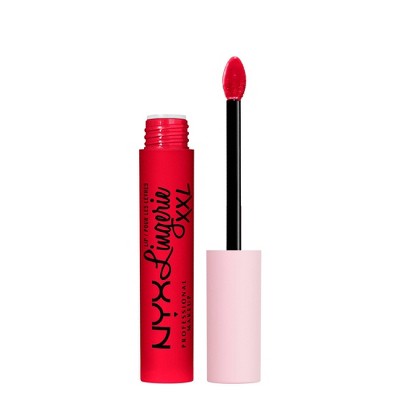 NYX Professional Makeup Lip Lingerie XXL Smooth Matte Liquid Lipstick - 16hr Longwear - 28 New Untamable - 0.13 fl oz