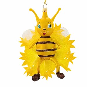 Italian Ornaments 6.0 Inch Bee In The Flower Summer Spring Italian Tree Ornaments - 1 of 4