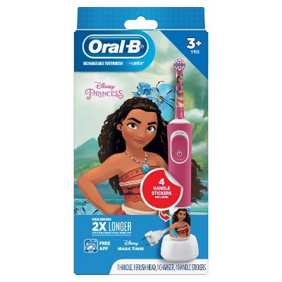 Oral-B Kids Disney Princesses Electric Toothbrush for 3+ Kids