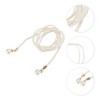 Unique Bargains Pearl Braiding Woven Rope Belt 1 Pc - 4 of 4