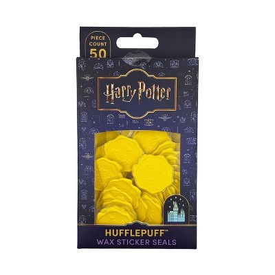 Harry Potter: Hufflepuff Wax Sticker Seals (Set of 50) - by  Insight Editions (Hardcover)