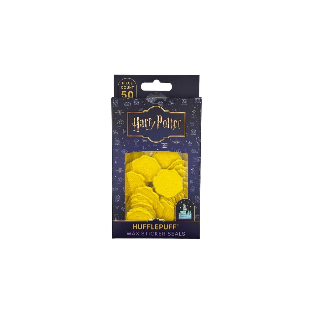 Harry Potter: Hufflepuff Wax Sticker Seals (Set of 50) – by Insight Editions (Hardcover)