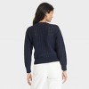 Women's Openwork V-Neck Pullover Sweater - Universal Thread™ - 2 of 3