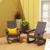 WestinTrends  Modern Adirondack Outdoor Rocking Chair (Set of 2) - 4 of 4