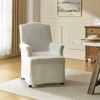 Arnold dining chair with roll arms|ARTFUL LIVING DESIGN - 3 of 4