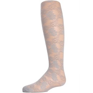 Memoi Girls' Flower Bunches Sheer Tights - 1 of 2