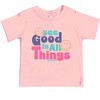 The Juniper Shop SmileyWorld See Good In All Things Toddler Short Sleeve Tee - 3 of 4