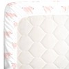 NoJo Pink Piggy Mini Crib Sheet - 4 of 4
