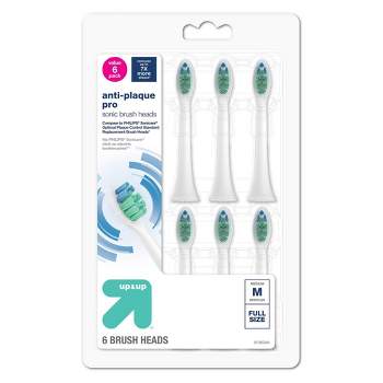 Anti-Plaque Sonic Brush Heads - up & up™